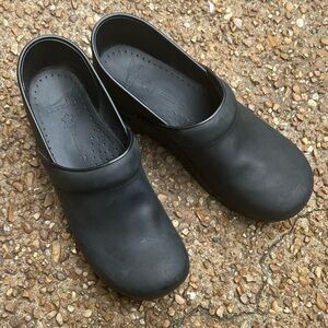 Dansko Black Mules